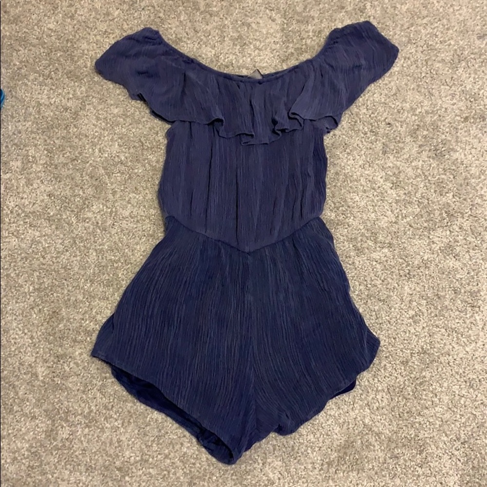 Blue Romper